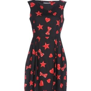 NWT MOSCHINO Heart and Star Dress, US 4